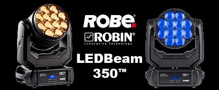 ウォッシュタイプムービングライト ROBE LEDBeam 350