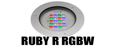 LED埋込ライト IP67 RUBY R RGBW
